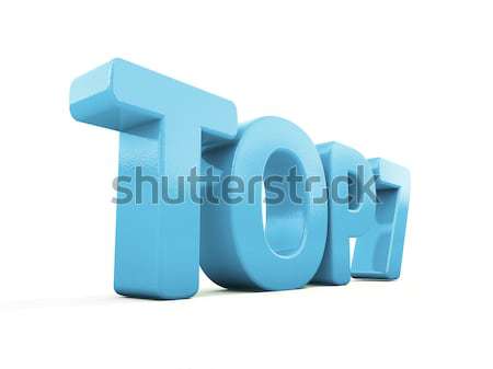 3d Top Stock photo © Supertrooper