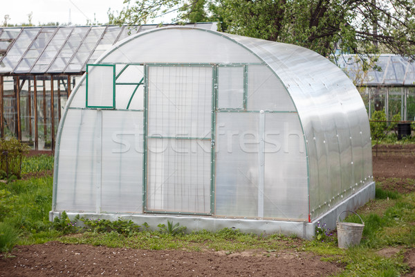 温室 小 空気 庭園 農業 コンセプト ストックフォト © Supertrooper
