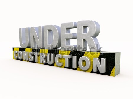 Under construction Stock photo © Supertrooper