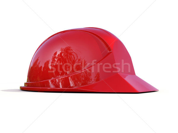 Red safety helmet  Stock photo © Supertrooper