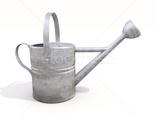 Watering can made of metal Stock photo © Supertrooper