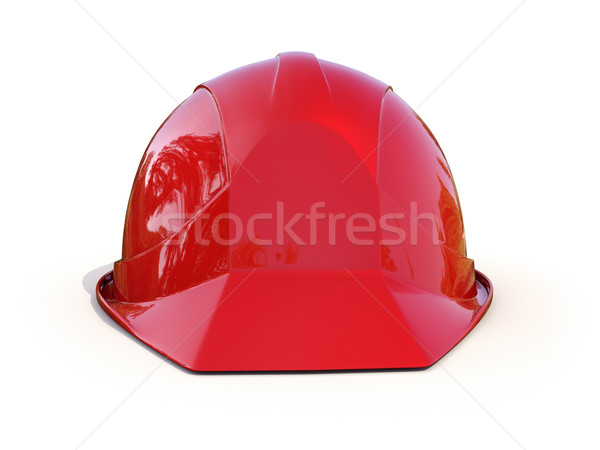 Red safety helmet  Stock photo © Supertrooper