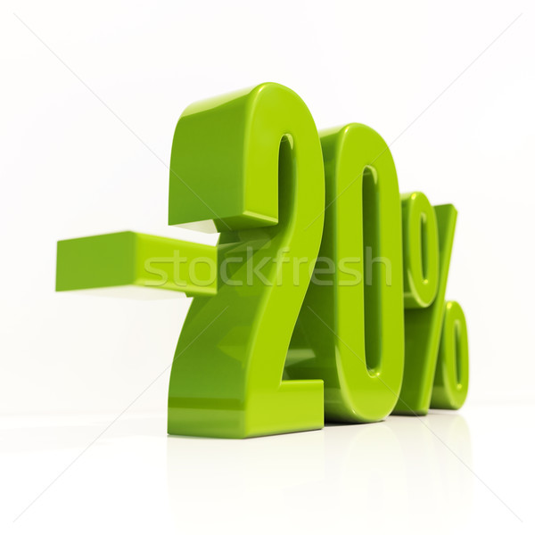 20 Percent Sign Stock photo © Supertrooper