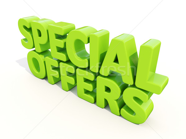 3d Special offers Stock photo © Supertrooper