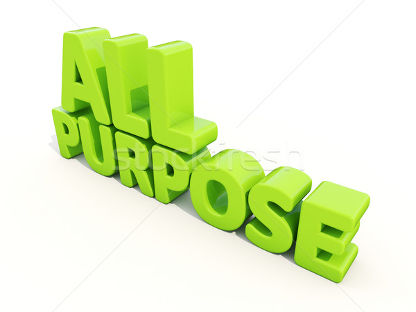 3d All Purpose Stock photo © Supertrooper