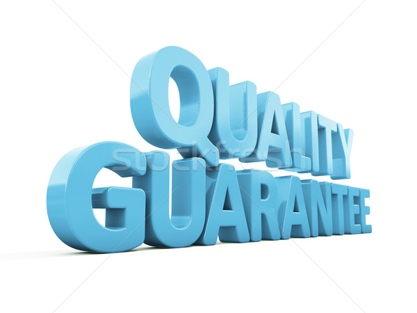 3d Quality guarantee Stock photo © Supertrooper
