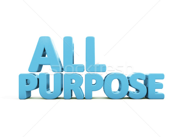 3d All Purpose Stock photo © Supertrooper