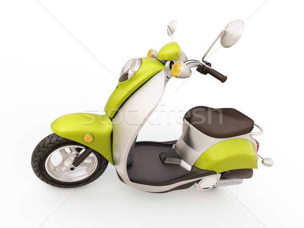 Classic scooter Stock photo © Supertrooper