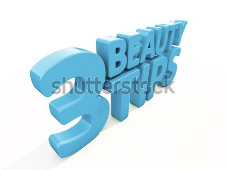 3D palabra libre icono blanco 3d Foto stock © Supertrooper