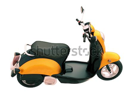 Classic scooter Stock photo © Supertrooper