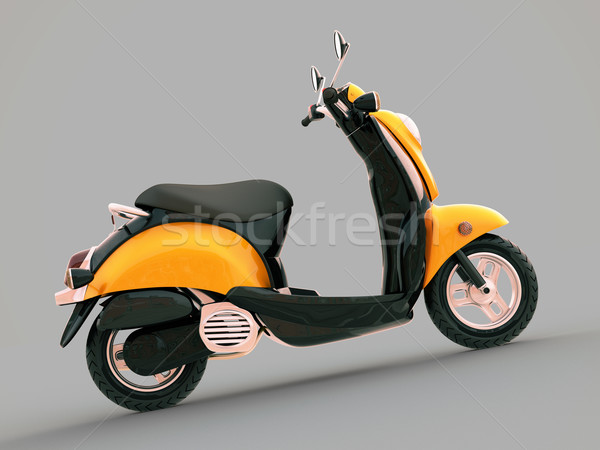 Stock photo: Classic scooter