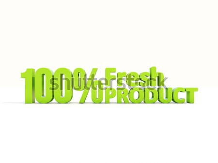 3d Fresh Product  Stock photo © Supertrooper