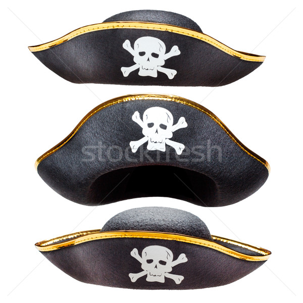 Pirate hat isolated Stock photo © Supertrooper