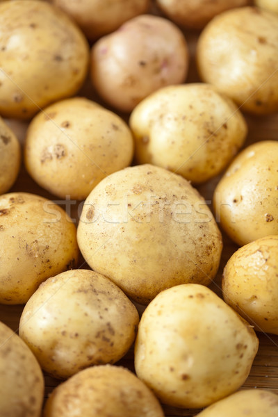 Fresh potatoes Stock photo © Supertrooper