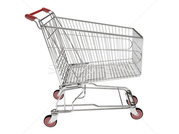 Shopping carts isolated Stock photo © Supertrooper