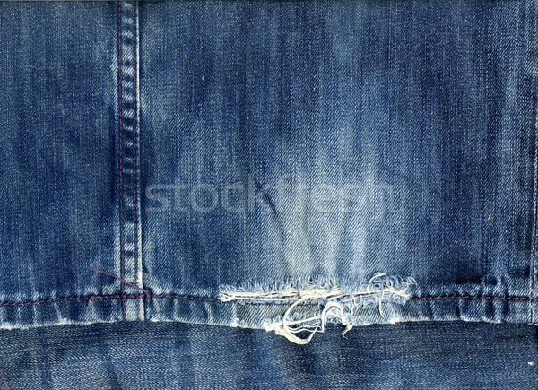 Jeans Fabric  Background Stock photo © Supertrooper