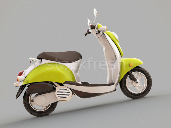 Classic scooter Stock photo © Supertrooper