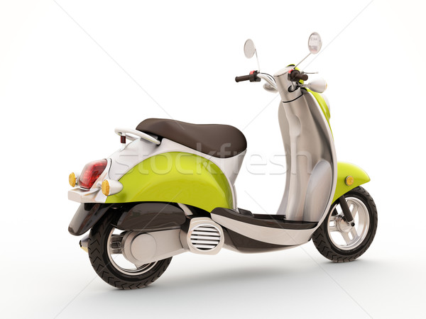 Classic scooter Stock photo © Supertrooper