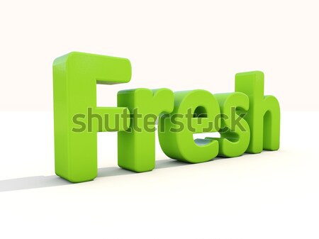 3D palabra libre icono blanco 3d Foto stock © Supertrooper