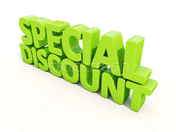 3d Special discount Stock photo © Supertrooper