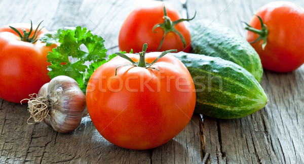 Fresh vegetables Stock photo © Supertrooper