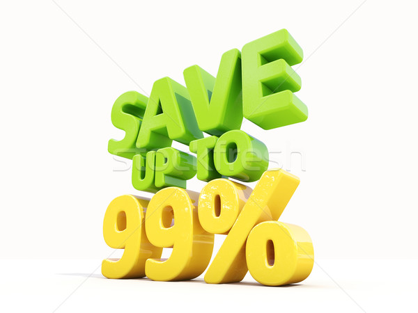 Save up to 99% Stock photo © Supertrooper