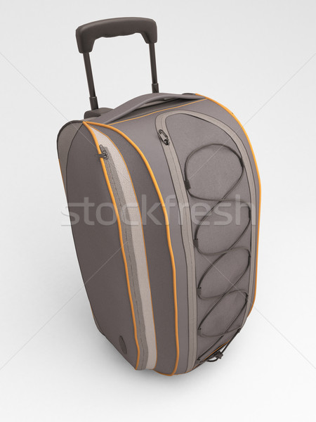 Grey travel bag Stock photo © Supertrooper