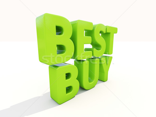 3d Best Buy Stock photo © Supertrooper