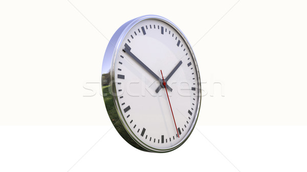 Clock isolated Stock photo © Supertrooper