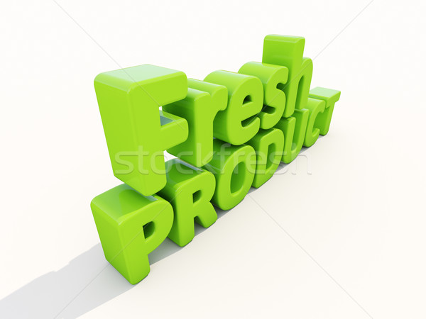 3d Fresh Product  Stock photo © Supertrooper