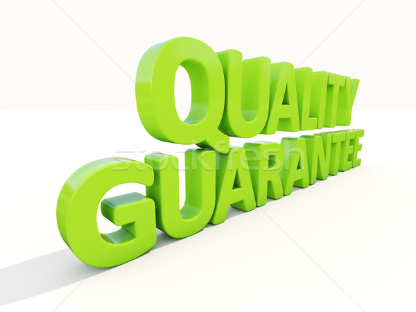 3d Quality guarantee Stock photo © Supertrooper