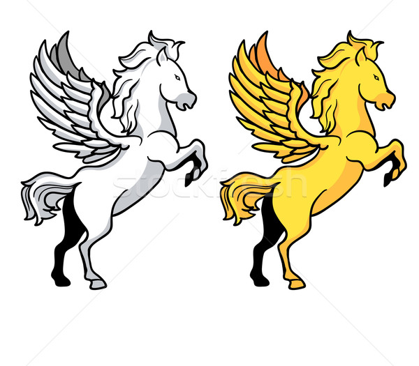 Pegasus Stock photo © superzizie