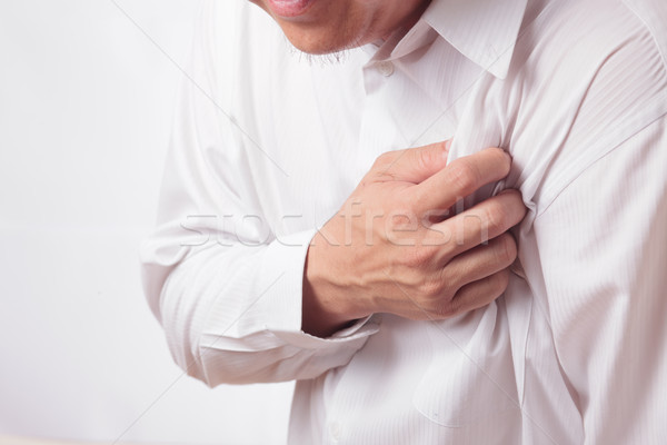Crise cardiaque affaires coeur santé hommes douleur [[stock_photo]] © Suriyaphoto