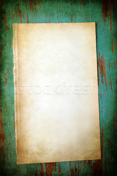 Stock foto: Schmutzig · Papier · abstrakten · Hintergrund · Rahmen · Retro