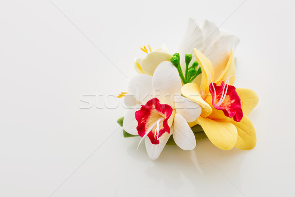 Belle mariage art argile fleur de printemps [[stock_photo]] © svetography