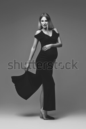 Meisje danser omhoog mooie jonge vrouw Stockfoto © svetography