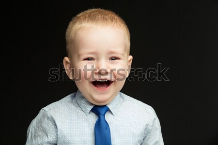 Zdjęcia stock: śmiechem · dziecko · przystojny · funny · mały · chłopca