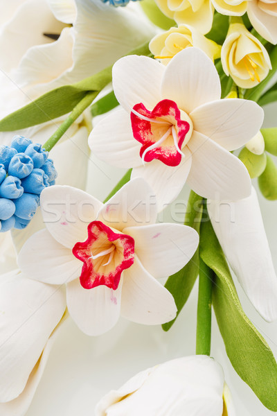 Beautiful spring flower bouquet Stock photo © svetography