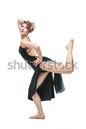 девушки танцовщицы танго платье красивой Сток-фото © svetography
