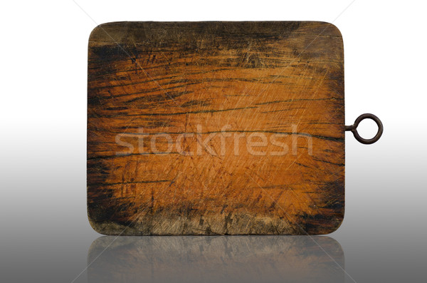 wood block reflection Stock photo © sweetcrisis