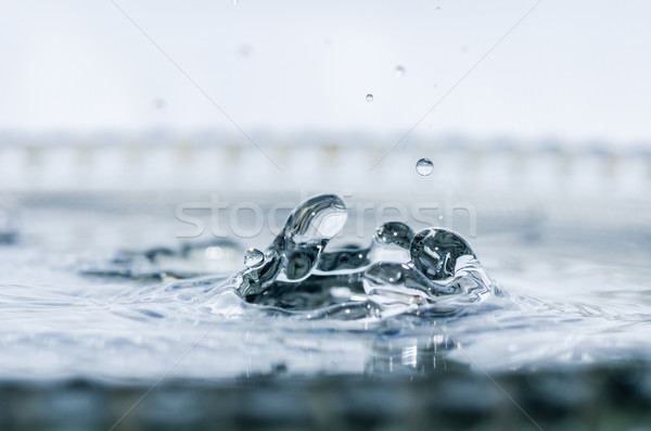 Bewegung Natur Wasser abstrakten Farbe Stock foto © sweetcrisis