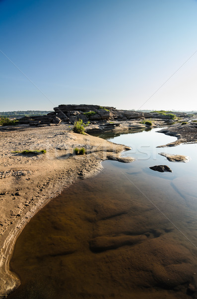 Staw rzeki Grand Canyon Tajlandia ściany charakter Zdjęcia stock © sweetcrisis