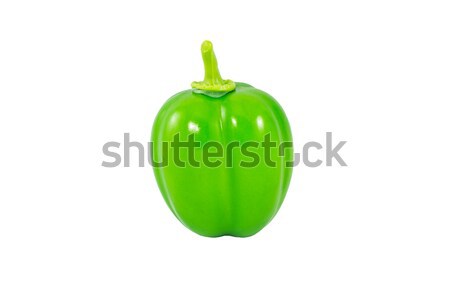 Green Capsicum annuum or Sweet Pepper or Bell Pepper or Capcicum Stock photo © sweetcrisis
