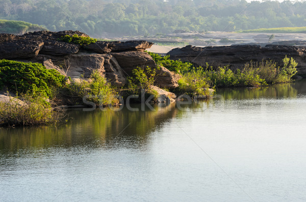 Lagoa rio Grand Canyon Tailândia parede natureza Foto stock © sweetcrisis