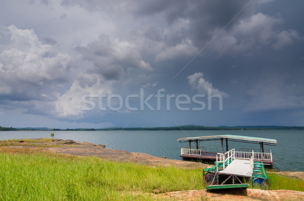 Water and sky in the Reservoir Stock photo © sweetcrisis