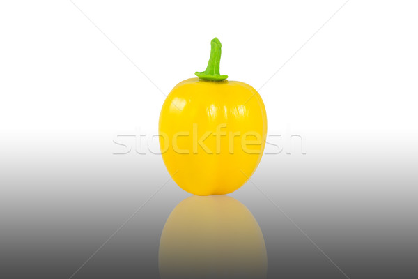 yellow Capsicum annuum or Sweet Pepper or Bell Pepper or Capcicu Stock photo © sweetcrisis