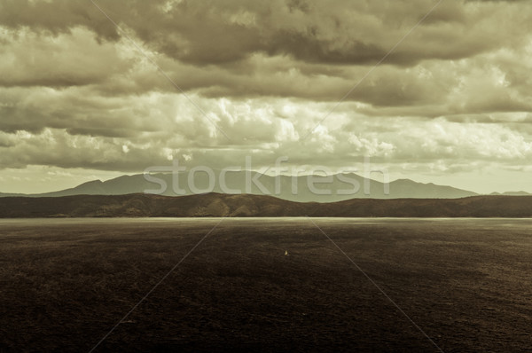 Mediterranean view at  Adriatic Sea, Croatia Stock photo © szabiphotography