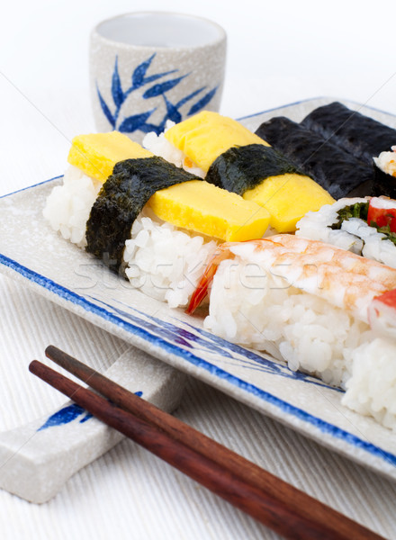 Stock photo: Sushi.
