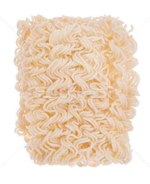 Stok fotoğraf: Asya · ramen · makarna · yalıtılmış · beyaz