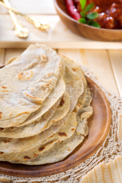 Indian Chapati  Stock photo © szefei